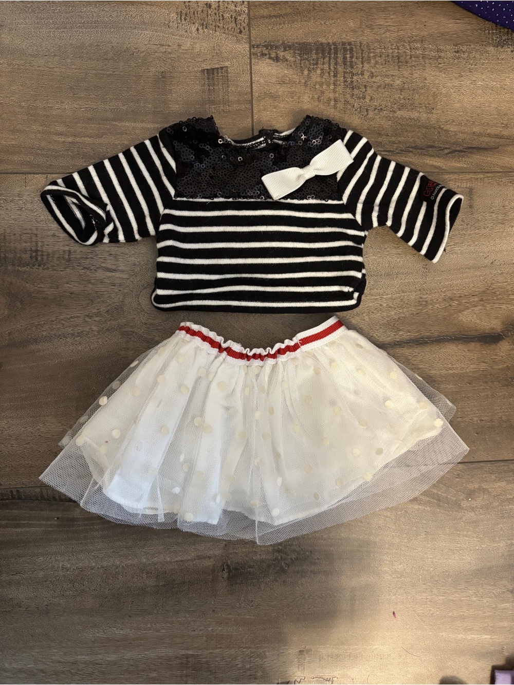 American Girl Grace's Sightseeing Outfit Set Top and skirt only